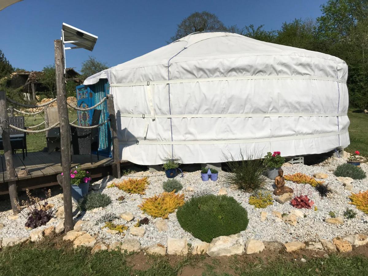 Luxe tent French Fields Luxury Glamping Original Mongolian Yurt *