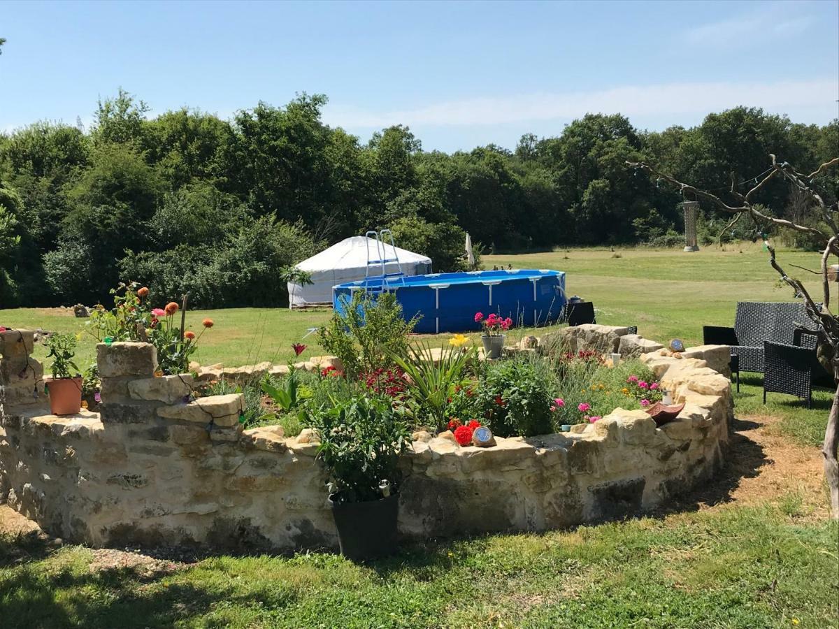French Fields Luxury Glamping Original Mongolian Yurt Luxe tent